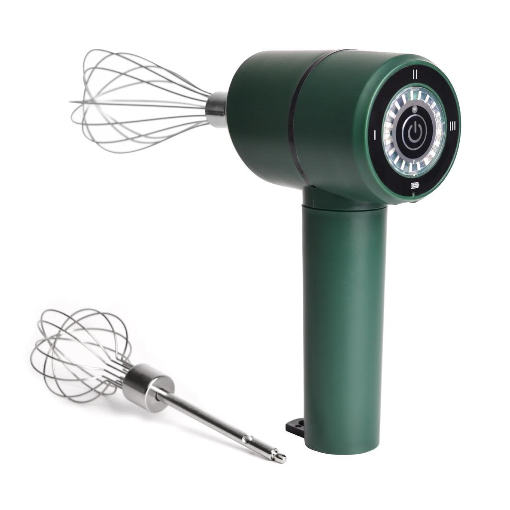 Беспроводной ручной электрический венчик для взбивания яиц из нержавеющей стали, небольшой автоматический венчик для взбивания сливок, специальный венчик для выпечки