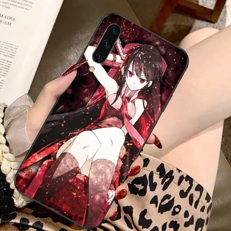 Чехол для телефона Akame Ga Kill Esdeath для Samsung A91 A81 A73 A72 A71 A30S A20 A12 A13 A52 A53 4G 5G, мягкий черный чехол для телефона