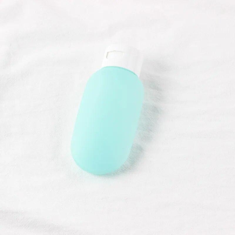 3шт многоразовая бутылка 60 мл мягкий силиконовый лосьон пустой контейнер сжимаемая трубка пустая бутылка портативная дорожная бутылка для шампуня набор многоразовых бутылок для путешествий