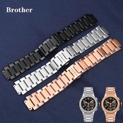 Твердый ремешок из нержавеющей стали для часов Hublot Big Bang Big Bang Classic Fusion Yubo, мужской браслет из тонкой стали 27 мм*19 мм