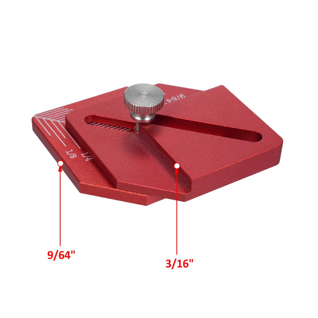 Woodworking Measuring Ruler Trim Carpentry Tools Finishing Work Multi-Tool for Measuring and