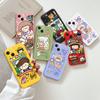 Цветной милый чехол для телефона с рисунком девушки для iPhone 6, 7, 8, 12, 11, 13 11Pro 12mini XR XS 12Pro MAX SE 2020 13 Pro, мягкий чехол из ТПУ с рисунком