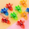 25Pcs Pull Back Mini Airplane Toy Clear Combat Aircraft Model Toddlers Boys Girls Educational