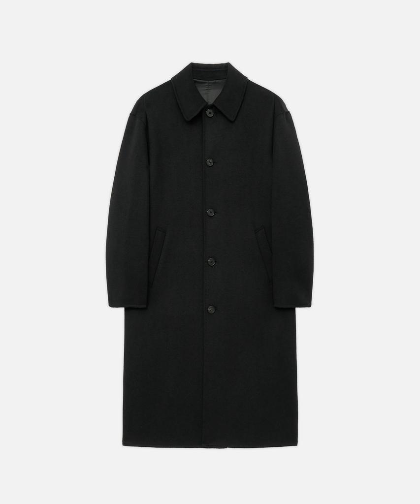 Draw Fit [Draw Fit X Noier] Handmade Cashmere Balmacaan Coat