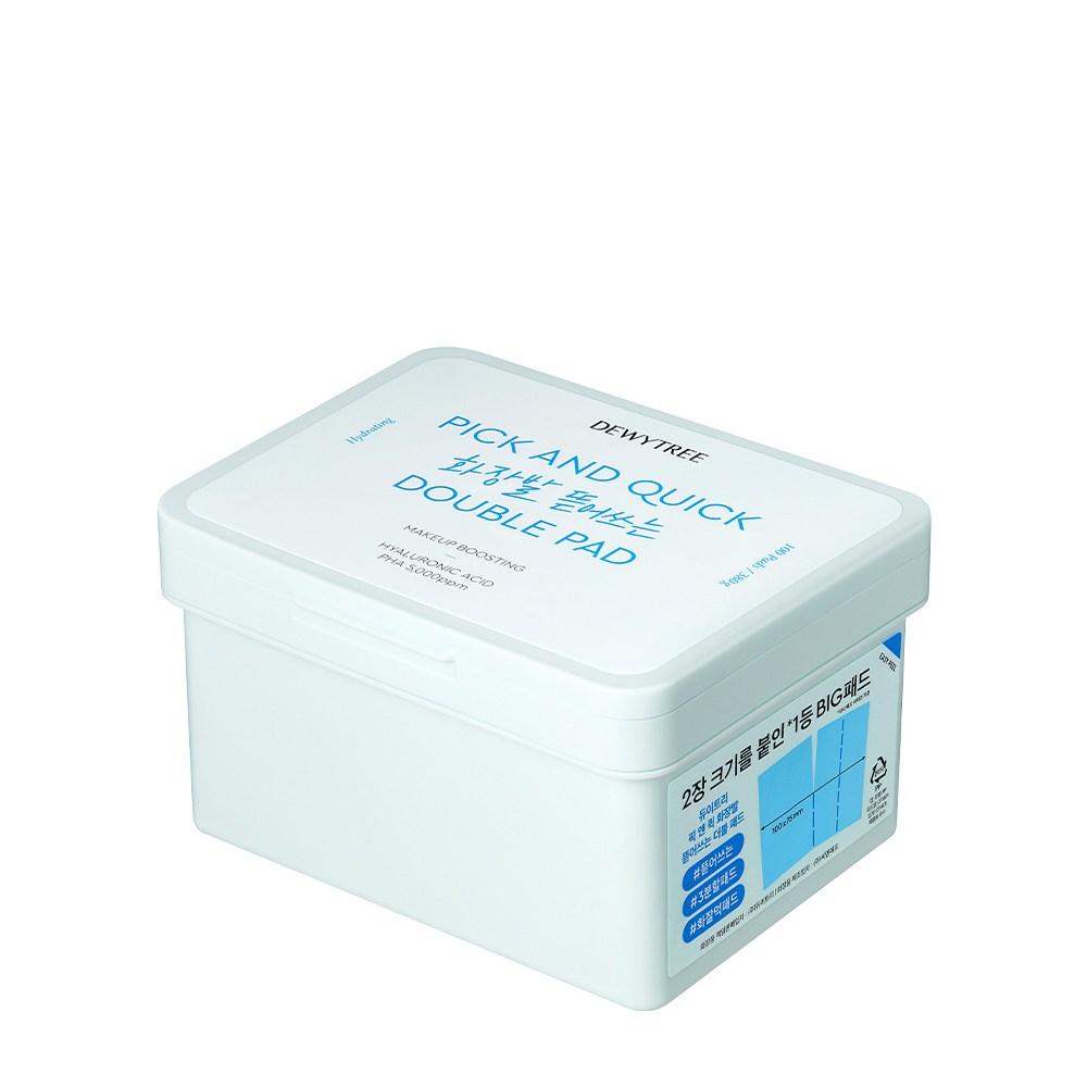 Двойные салфетки для снятия макияжа со стоп Deweytree Pick&Quick 380 г, 100 шт., 2 шт.