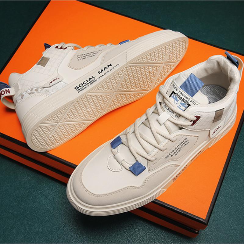 Fashion New Men's Casual Sports Shoes Soft Vulcanized Men's Shoes Men's Flat -match Versatile Casual Outdoor Outdoor Jogging Men's Shoes