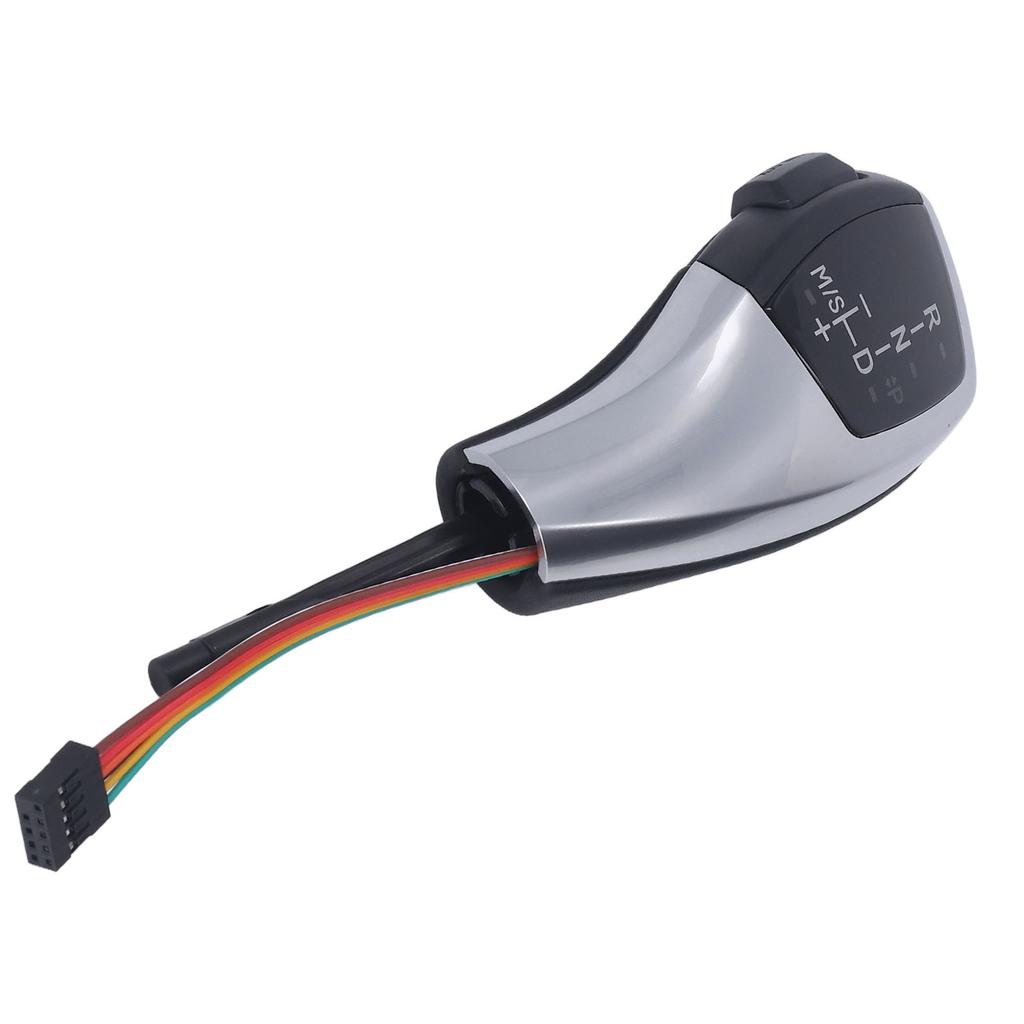 LED Automatic Gear Shift Knob Left Driver Red Button Replacement for Z4 E85 2001‑2008 Electrosilvering