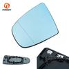 Синее автомобильное зеркало заднего вида с подогревом и опорной пластиной для BMW X5 X6 серии E70 E71 E72 2007 2008 2009 2010 2011