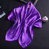 Solid Color Shawls Wraps Women Bandana Head Scarf 90cm Fashion Kerchief Neck Scarves