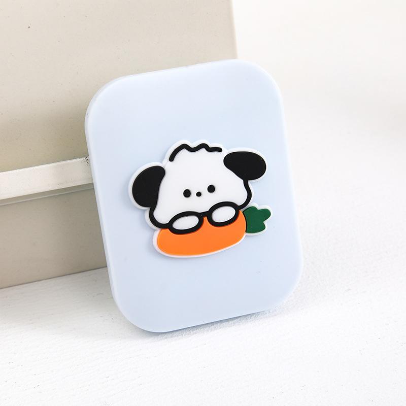 Портативная мультяшная карманная дорожная маленькая массажная щетка для волос мини-карманное зеркало складная расческа для женщин и девочек милые инструменты для укладки