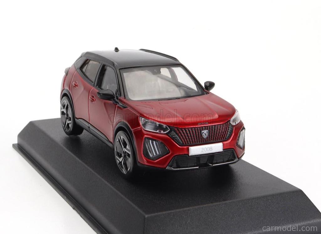 NOREV Peugeot 2008 GT 2024 (Red) 1/43 Scale Diecast Model Car