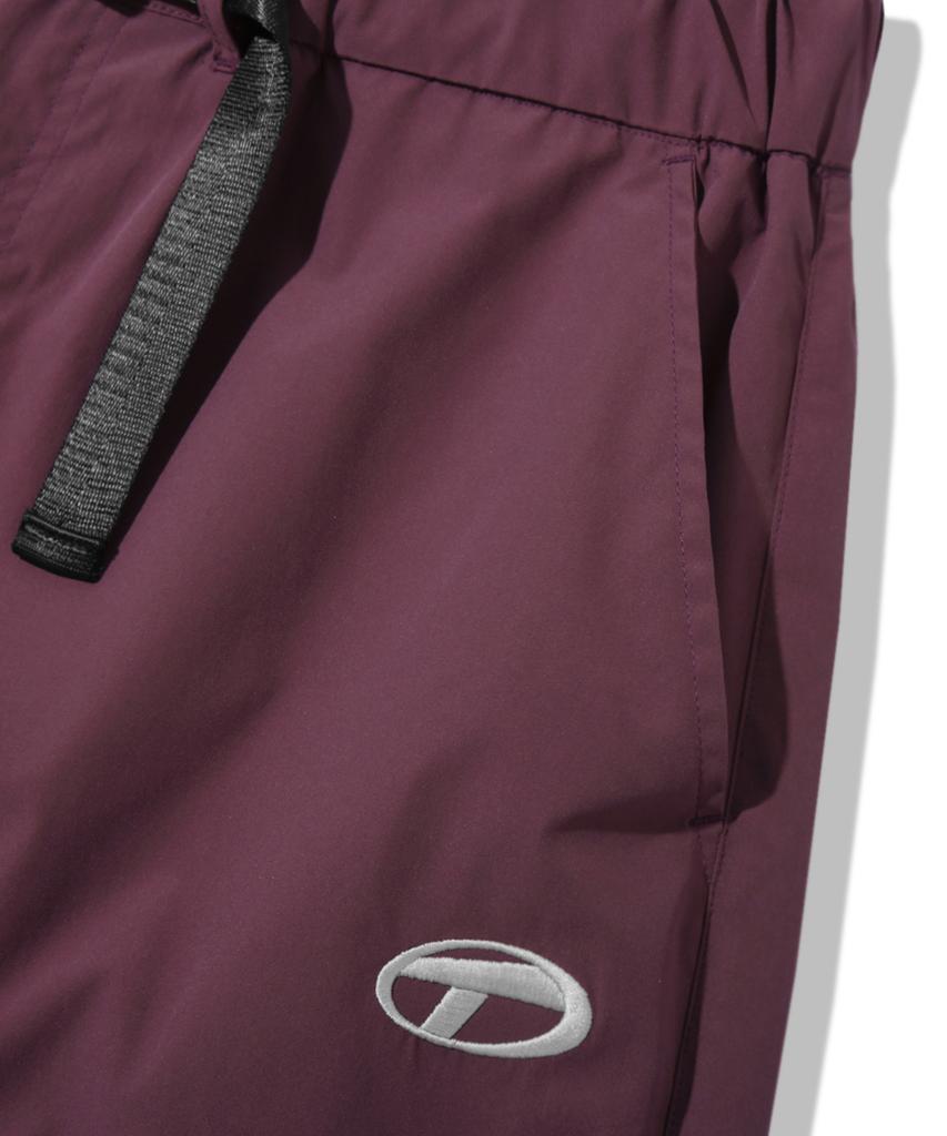 TRILLION Utility Belt Multi Knee Tuck Cargo Wide Pants_Magenta