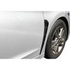 Carbon Fiber Black Exterior Car Fender Side Vent Air Wing Trim Cover Universal