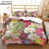 Комплекты постельного белья из полиэстера с цифровым принтом «Растения и цветы» для детей, покрывала для мальчиков, комплект постельного белья для подростков