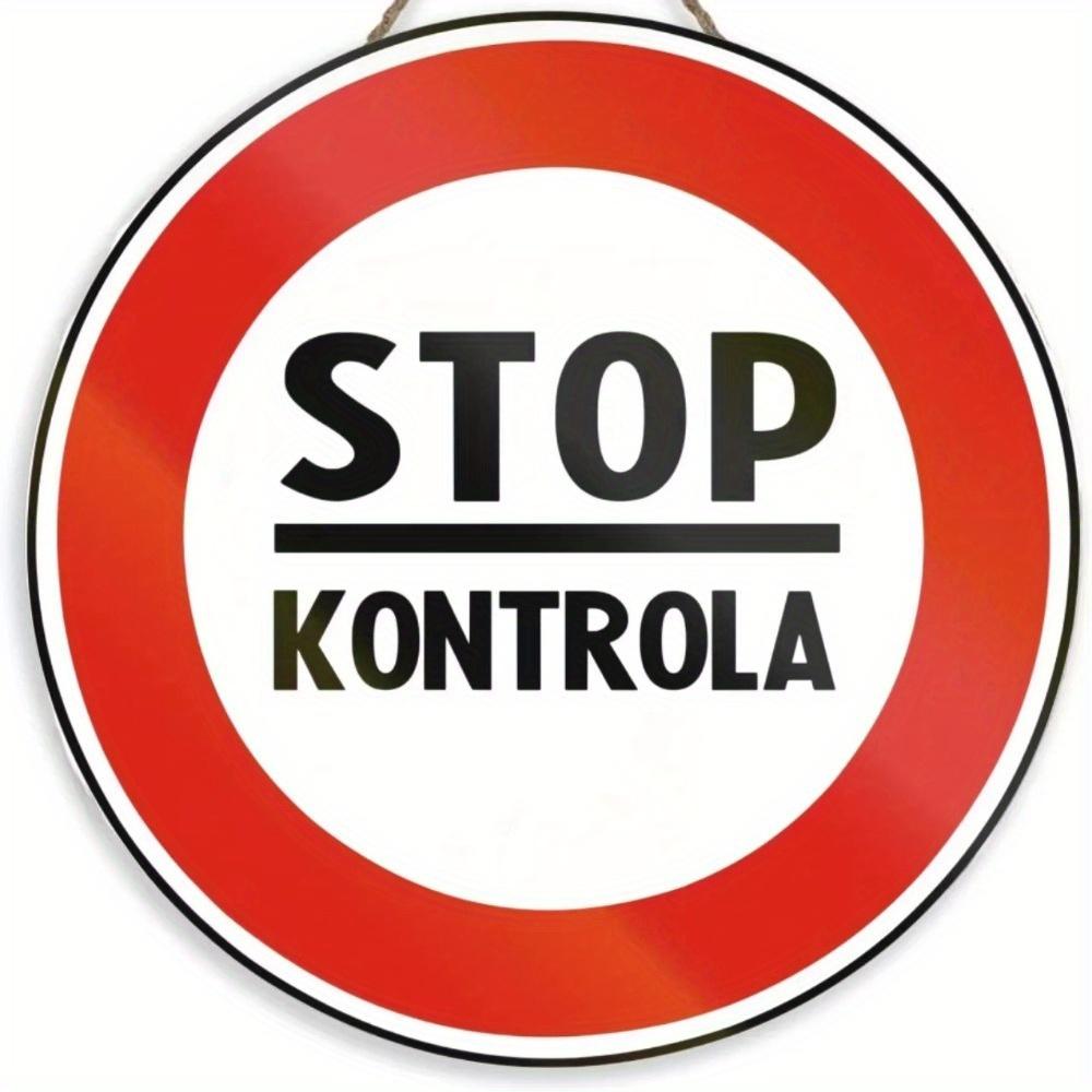 1 шт. 2d плоский круглый деревянный знак - 20 см Посторонним вход воспрещен Предупреждение Видеонаблюдение Настенный плакат Доска Двор Жесткий Знак Безопасности