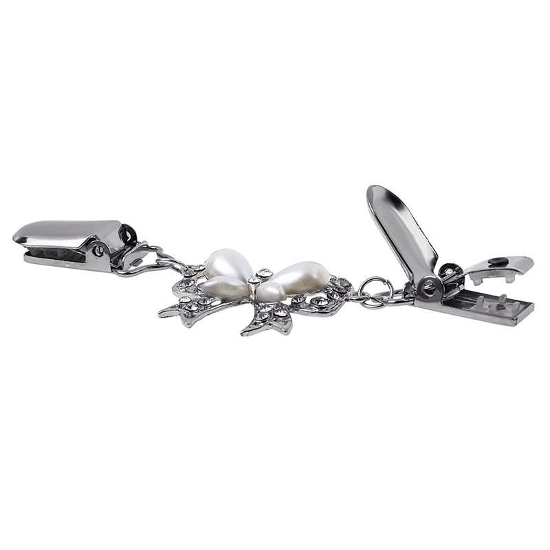 Модный бант кардиган свитер блузка булавка шаль брошь клипсы утка шарф застежки