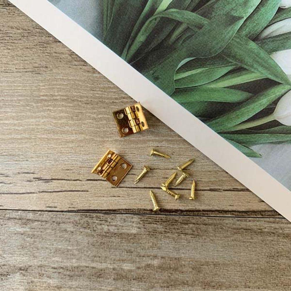 Manual Luggage Trunk Lock Dollhouse Metal Crafts Box Case Corner Suitcase Protector Doll Bags Parts