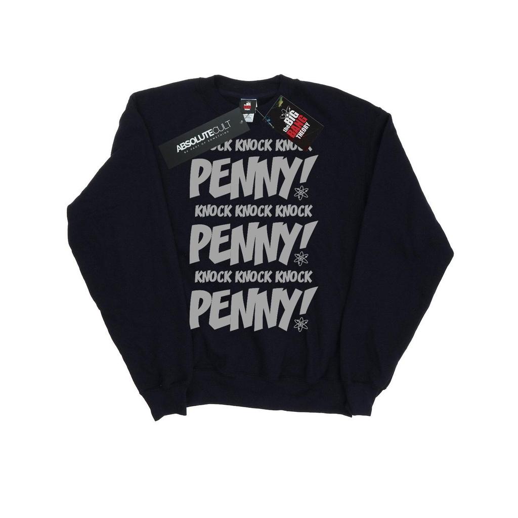 The Big Bang Theory Boys Sheldon Knock Knock Penny Sweatshirt