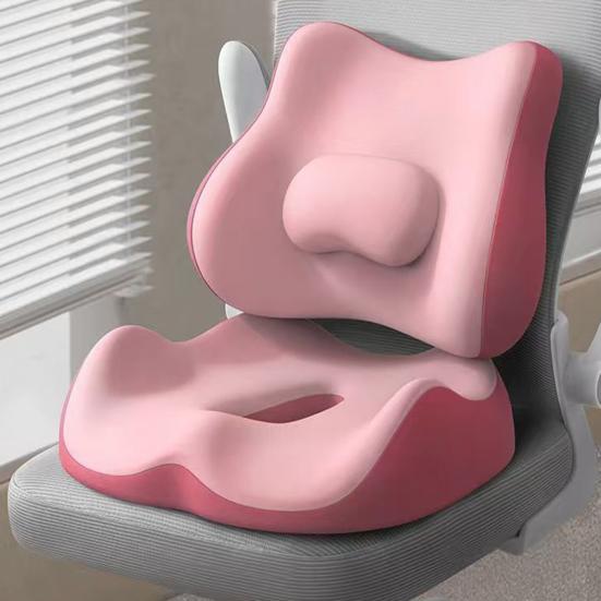 Подушка сиденья из пены с памятью Дышащий дизайн Снятие давления на копчик Эргономичная поддержка Офис