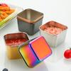 5x Чашек для соуса, миска для макания, прочная, миски для приправ, пудинг из нержавеющей стали