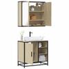 VidaXL Bathroom Furniture Set 2 Pcs Sonoma Oak 3300906