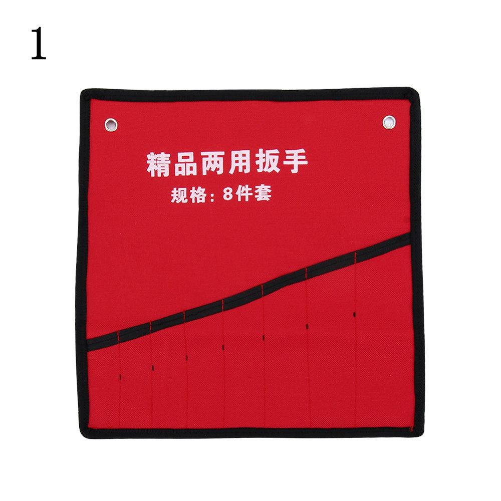 Органайзер для деталей Многокарманная холщовая сумка для хранения инструментов Гаечный ключ Плоскогубцы Держатель для гаечных ключей