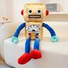 Creative Anime Robot Plush Toys High Quality Stuffed Technology Long Legs Robot Doll Funny Children Room Bed Decor Birthday Gift