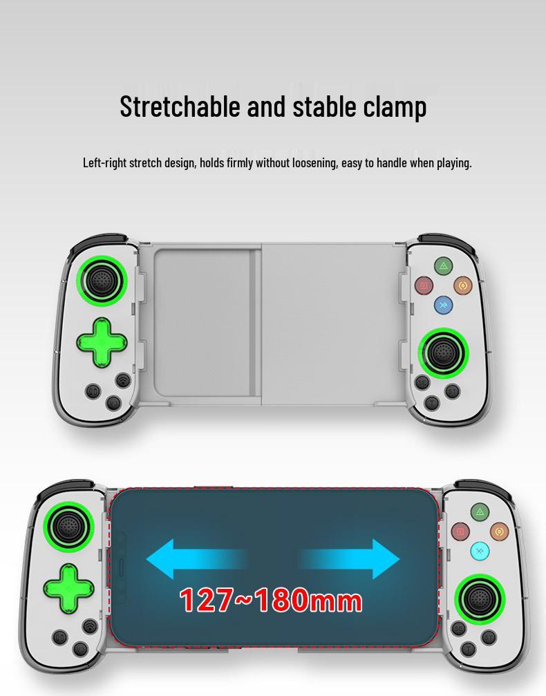 Беспроводной Bluetooth-геймпад D7 с подсветкой для Android и Switch