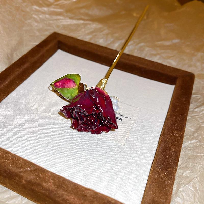 Elegant Pearl Tassel Butterfly Hairpin: Rhinestone-Embellished Chinese Style, Versatile and Luxurious Hair Clip