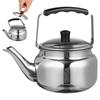 0.6-1.4L Gas Induction Cooker Kettle Stainless Steel Coffee Pot  Outdoor Camping