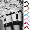 Harajuku Punk Heart Cutout Garter Belt & Clips Lingerie
