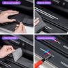 dsgur6 Carbon Fiber Car Door Sill Sticker For BMW X1 X3 X5X6 X7 1 3 5 7 Series E70 E87 E90 F48 G20 G30 Threshold Pad Anti Scratch Strip