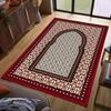 Ethnic Style Printed Crystal Velvet Carpet, AntiRubbing, NonSlip, WearResistant And Easy To Take Care Of, Full Of Living Room Carpet