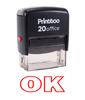 Printtoo Office Stationary OK Self Inking Rubber Stamp Custom Stamp-Black
