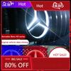 For Mercedes Benz Car Front Grilled Star Emblem LED Illuminated Logo White Blue Red Light for Mercedes Benz W205 C E R ML GL GLA
