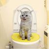 Многоразовый кошачий лоток Устойчивый тренажер для гигиены питомца Практичный тренажер для кошачьего туалета Бытовой