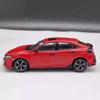 QLN2 1/43 Scale Honda Civic Hatchback 2023 Red Diecast Model Car Collection