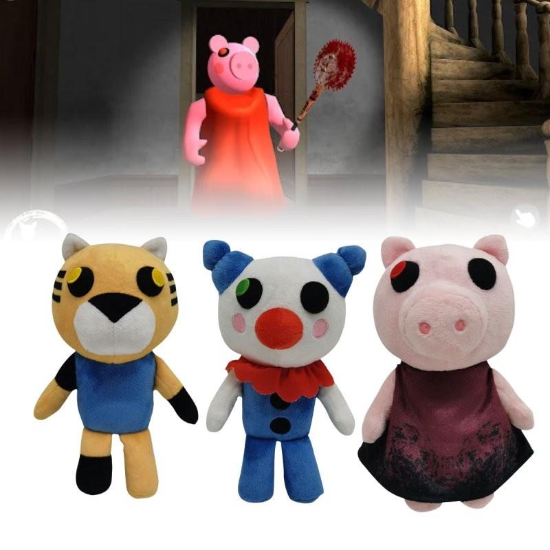 Очаровательная плюшевая игрушка Roblox Piggy, мягкая розовая свинка для детей, отлично подходит для коллекционирования