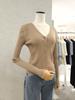 Women’s V-Neck Ribbon Cardigan