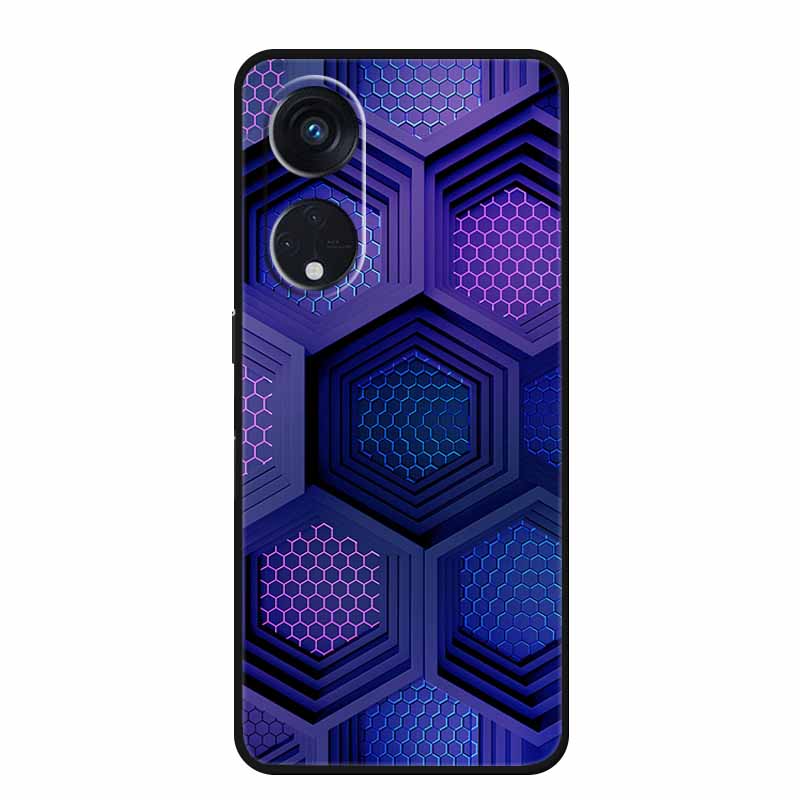 Чехол для Oppo A98 5G Роскошный Мягкий Силиконовый ТПУ Задняя Крышка Телефона для OPPO F23 5G Oppo A1 Funda CPH2529 Ударопрочный Защитный Coque
