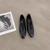 2024 Высококачественная женская обувь Базовые женские туфли на плоской подошве Элегантные повседневные туфли на плоской подошве Женская обувь для отдыха на открытом воздухе с квадратным носком и мягкой подошвой