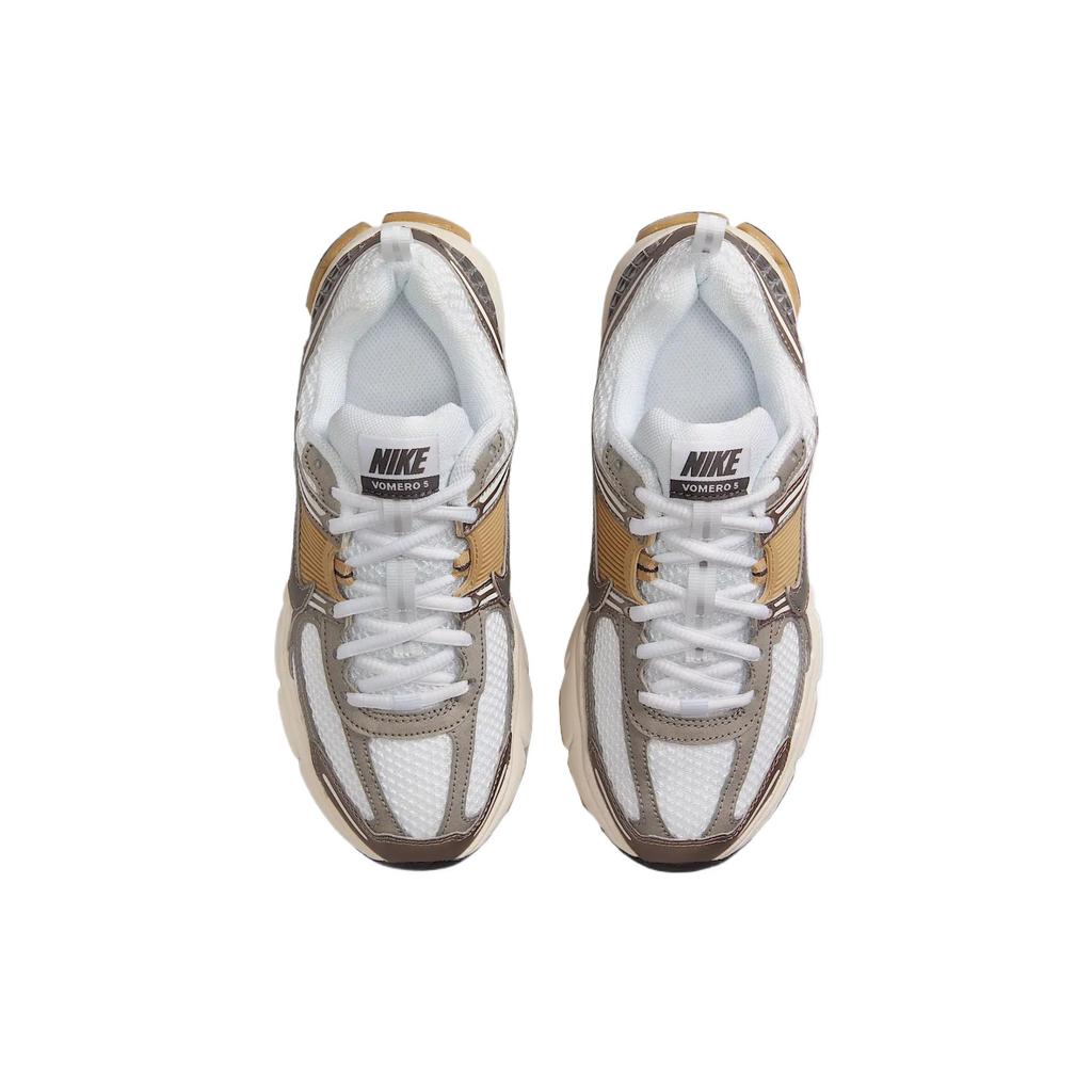 Nike Vomero 5 GS Metallic Pewter Kids Sneakers Grey Parachute-Beige White HF6998-004