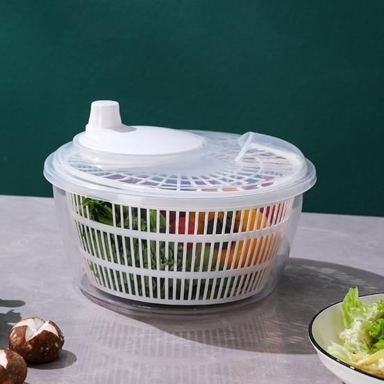 Сливная корзина, счетчик для салата, быстрый слив, многофункциональная сушилка для овощей большой емкости, стиральная машина для фруктов для дома