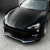 3Pcs Car Front Bumper Lip Spoiler Splitter Diffuser For Subaru BRZ 2013 2014 2015 2016 ABS Gloss Black Bodykits Tuning