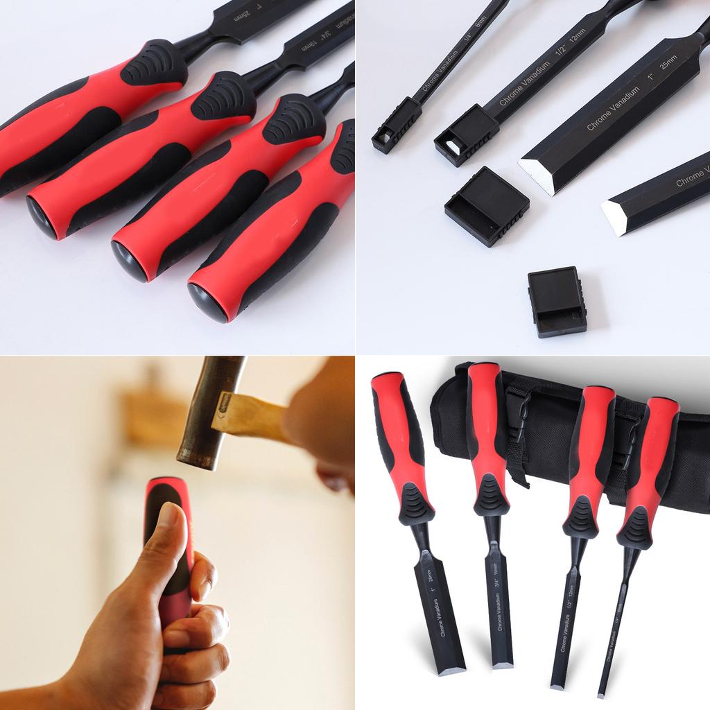 Professional Wood Chisel Set Wood Carving Tool Long Lasts Woodworking Tool for Various Woodworking Applications