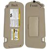 Car Sun Visor With Mirror and Light Grey Beige Sun Shade for Nissan Murano 2009 2010 2011 2012 2013 2014 Left Hand Driver