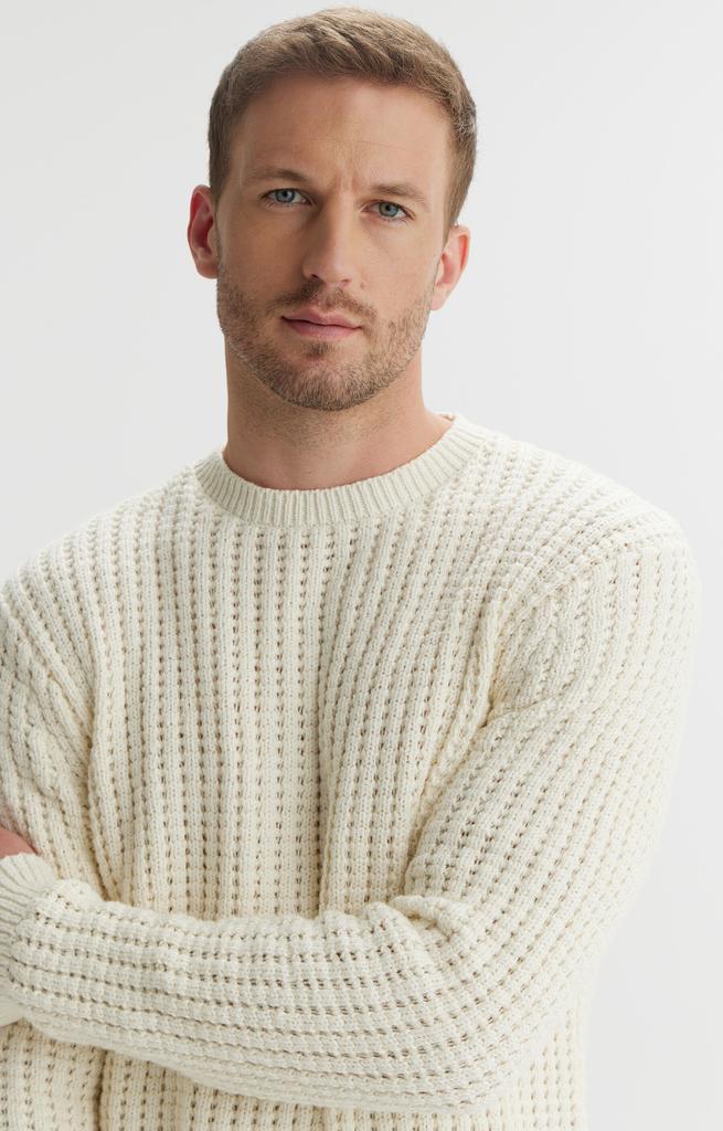 Xxl Structured Weave Sweater