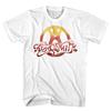 Aerosmith Sunrise Logo Men's T Shirt Vintage Rock Band Concert Tour Merch