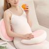 Pregnancy Pillow Super Soft Wear Resistant Zipper Closure Detachable Double-Sided Belly Back Support Pillow for Women