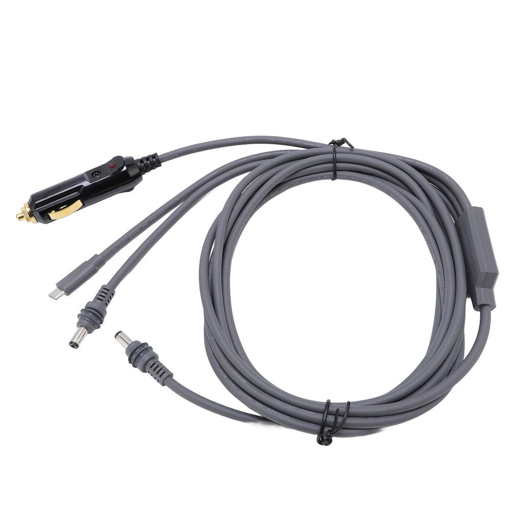 Satellite Power Cable Cigar Lighter Satellite DC Car Power Cable 18AWG DC Power Supply 12V-24V Car